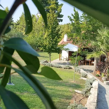 Konstantinos's Luxury Sani بيت للعطل